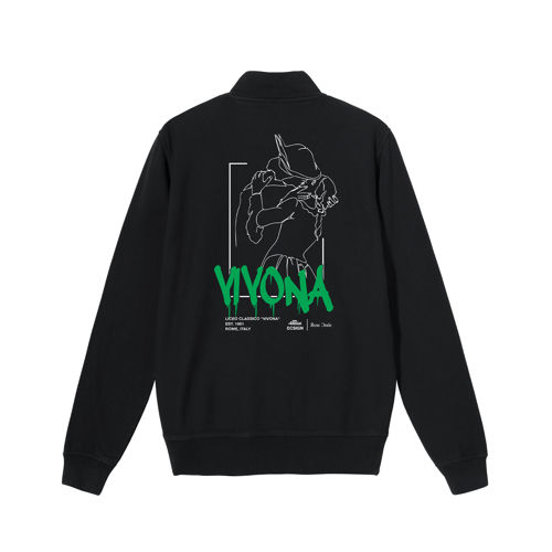 Immagine di VIVONA HALF ZIP "BACIO DI HAYEZ" BLACK A.S: 2021/22