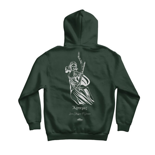 Immagine di VIVONA HOODIE "ARTEMIDE" FOREST GREEN A.S: 2020/21