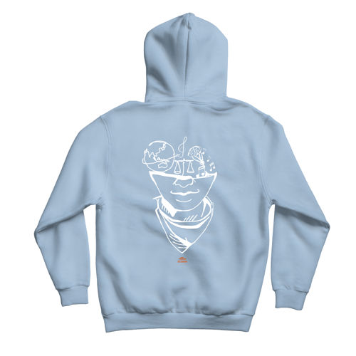 Immagine di MAGICROCE "LOGO" HOODIE LIGHT BLUE