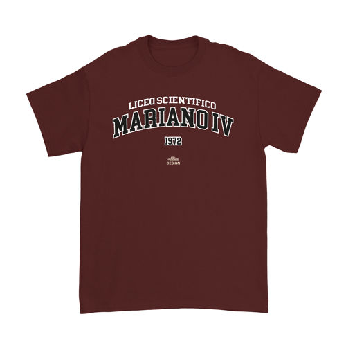 Immagine di MARIANO IV T-SHIRT  "COLLEGE" MAROON AS 2022/23