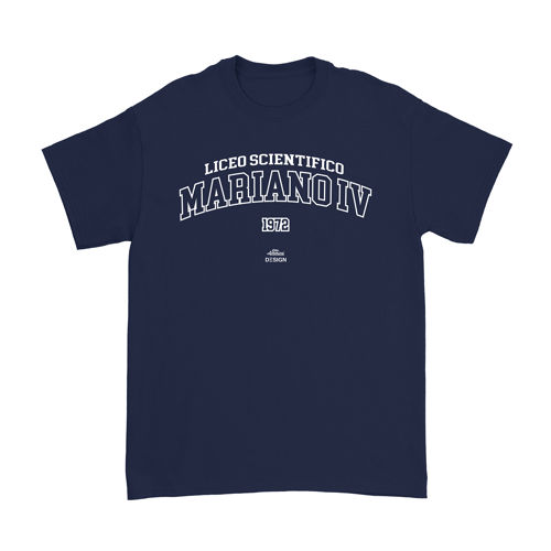 Immagine di MARIANO IV T-SHIRT  "COLLEGE" NAVY AS 2022/23