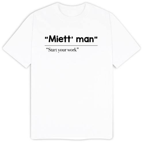 Immagine di T-Shirt "Miett' man"