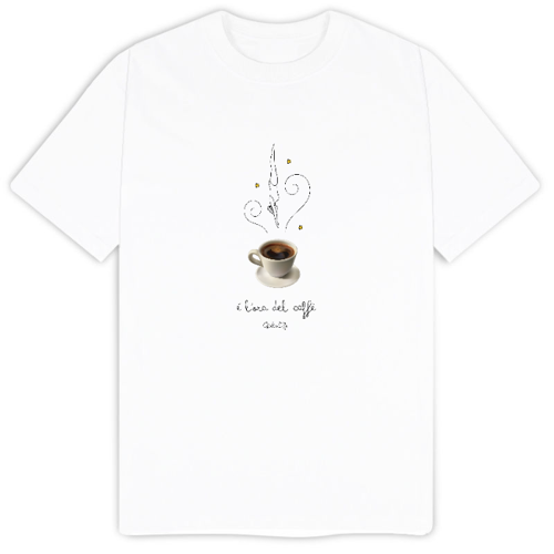 Immagine di T-Shirt Uomo E' L'ORA DEL CAFFE'