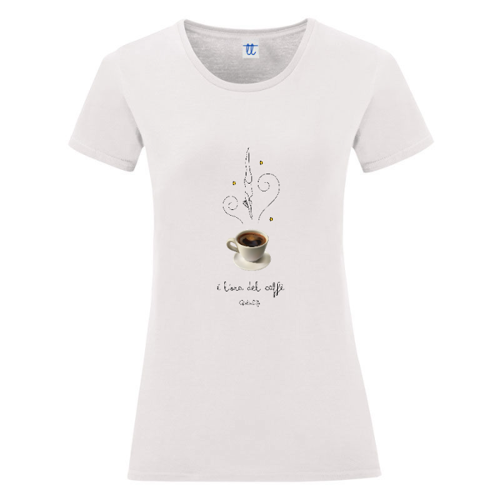 Immagine di T-Shirt Donna E' L'ORA DEL CAFFE'