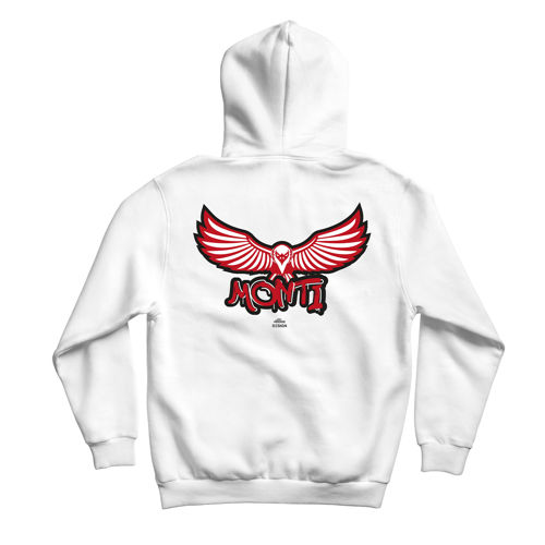 Immagine di MONTI HOODIE "AQUILA" WHITE