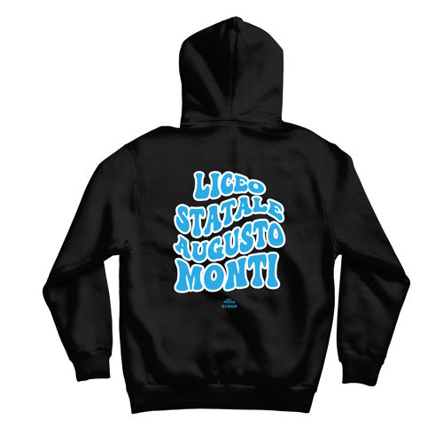 Immagine di MONTI HOODIE "ONDA" BLACK