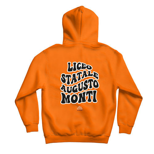 Immagine di MONTI HOODIE "ONDA" SAFETY ORANGE