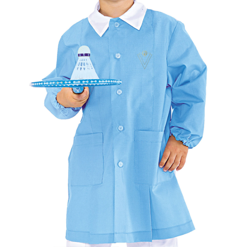 Immagine di GD Grembiule asilo azzurro-LOGO UFFICIALE