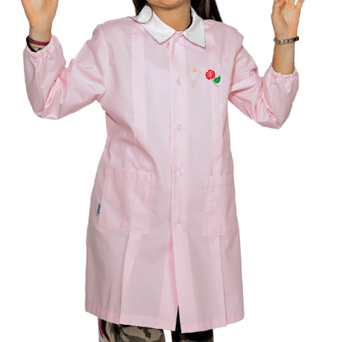 Immagine di GD Grembiule asilo rosa-LOGO UFFICIALE