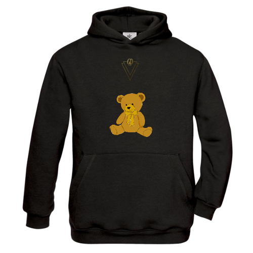 Immagine di GD Felpa Cappuccio Bambino B&C-orso