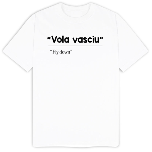 Immagine di T-Shirt "Vola vasciu"