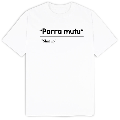 Immagine di T-Shirt "Parra mutu"