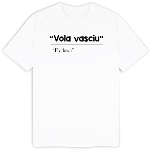 Immagine di T-Shirt "Vola vasciu"