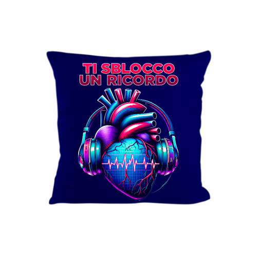 Immagine di Cuscino Blue Logo Blue