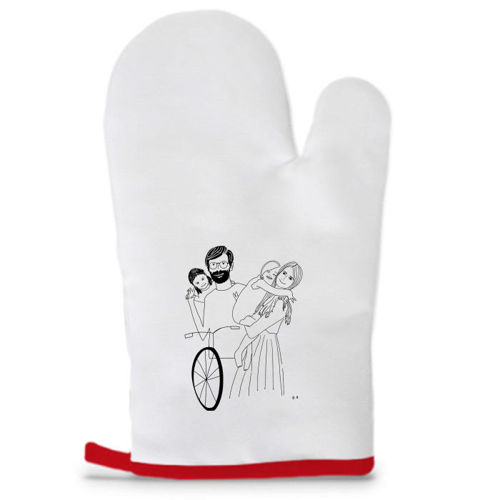 Immagine di Guanto da Cucina-Felpa_Giorgina