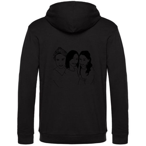 Immagine di Felpa Cappuccio Donna B&C Organic Hooded-Medo_S