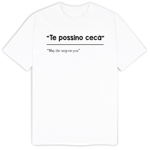 Immagine di T-Shirt "Te possino cecà"