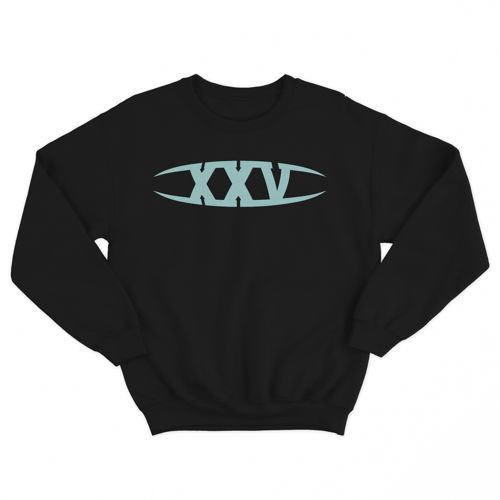 Immagine di I.I.S 25 APRILE "XXV LOGO" CREWNECK BLACK