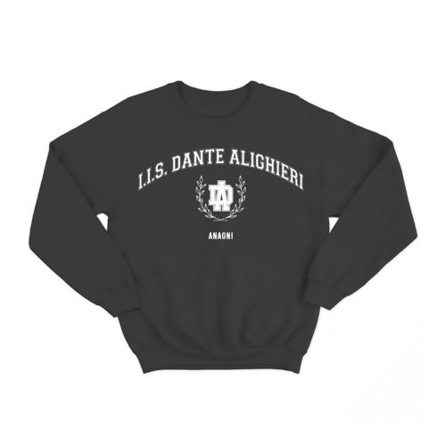 Immagine di I.I.S. DANTE ALIGHIERI "COLLEGE" CREWNECK CHARCOAL