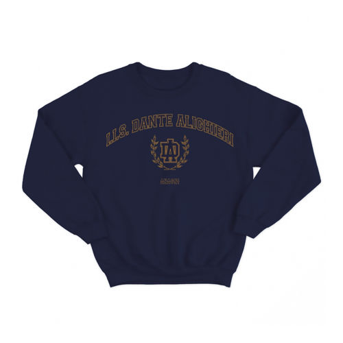 Immagine di I.I.S. DANTE ALIGHIERI "COLLEGE" CREWNECK NAVY