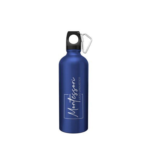 Immagine di Montessori "Script" Bottle - Blue