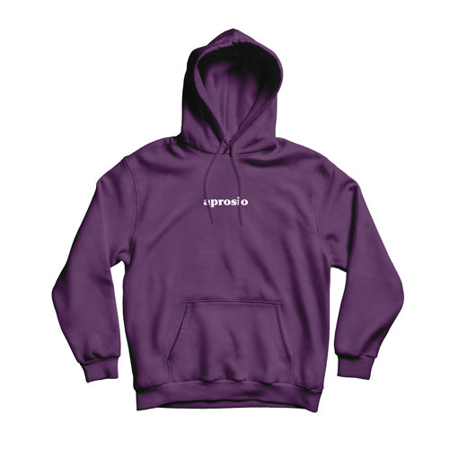 Immagine di Aprosio "COOL" Hoodie - Purple