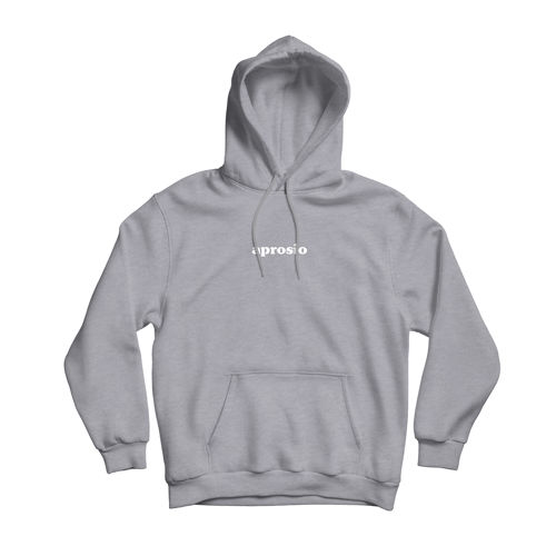 Immagine di Aprosio "COOL" Hoodie - Sport Grey