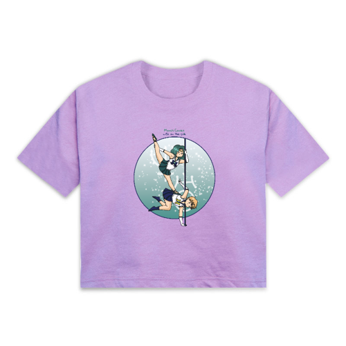 Immagine di T-Shirt Crop Top "Uranus &Neptune"