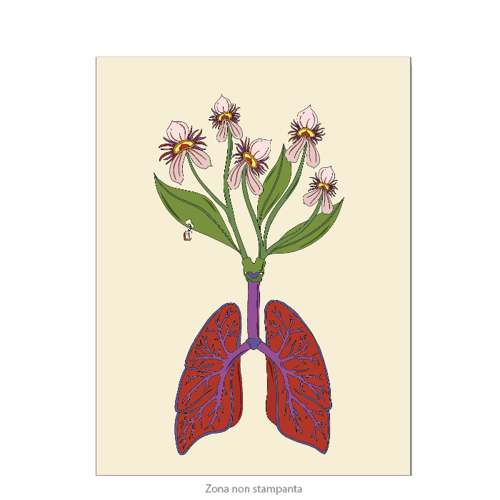Immagine di POLMONE FIORITO 30x40 