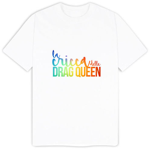 Immagine di T-Shirt Uomo B&C #ORGANIC E150-cricca_logo_rainbow