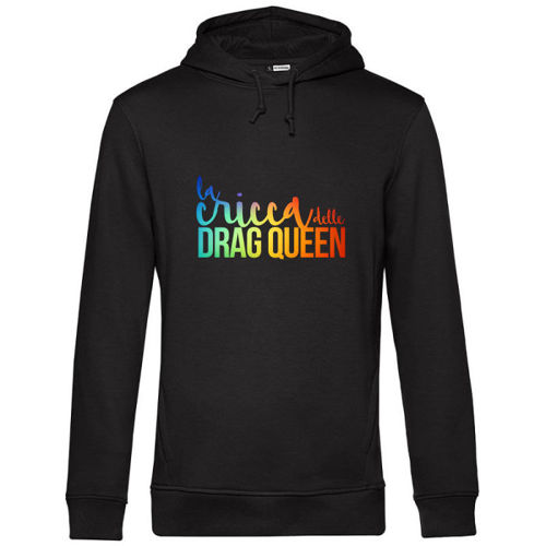 Immagine di Felpa Cappuccio Donna B&C Organic Hooded-cricca_logo_rainbow