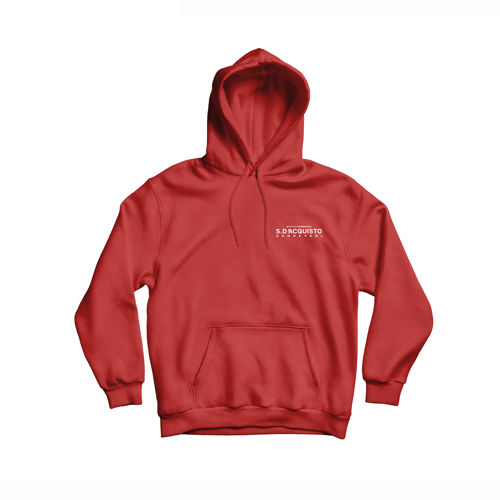 Immagine di S.D'ACQUISTO HOODIE "LOGO" RED