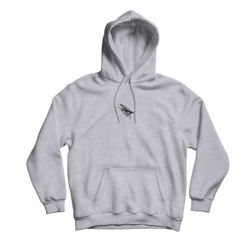 Immagine di Dante Alighieri "Fallen" Hoodie - Sport Grey