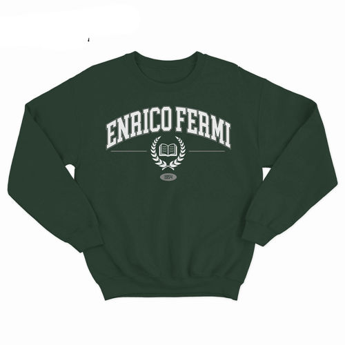 Immagine di Enrico Fermi "EF-College" Crewneck - Forest Green