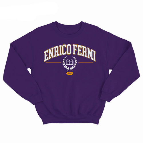 Immagine di Enrico Fermi "EF-College" Crewneck - Purple