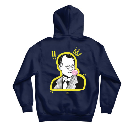 Immagine di HOODIE "E.FALCK" NAVY