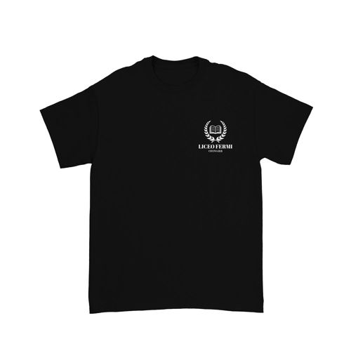 Immagine di Enrico Fermi "EF-Alloro"  Tee - Black