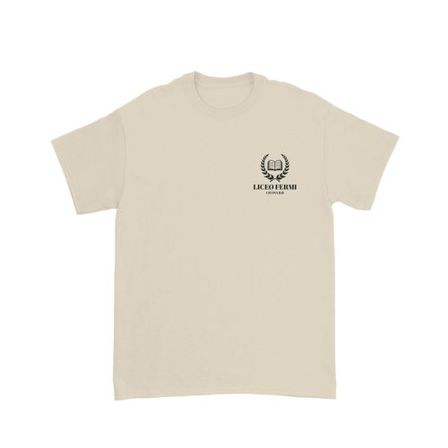 Immagine di Enrico Fermi "EF-Alloro" Tee - Sand