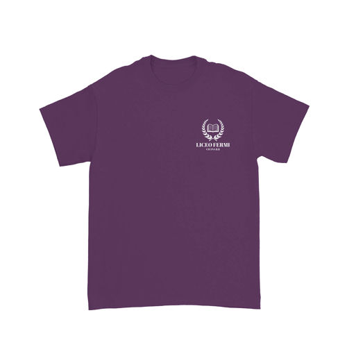 Immagine di Enrico Fermi "EF-Alloro" Tee - Purple