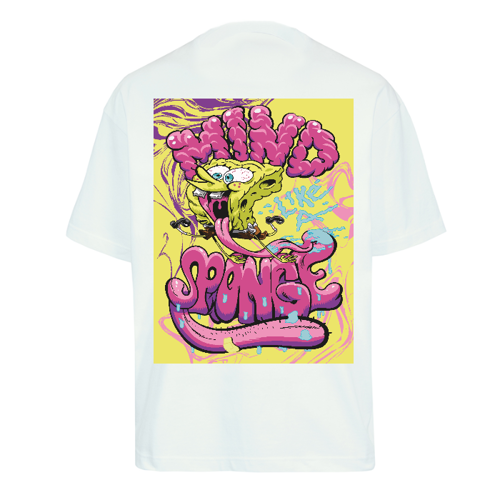 Immagine di T-Shirt Oversize BymE "MIND like a SPONGE"