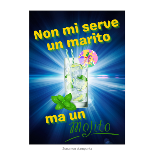 Immagine di Locandina A4 Premium Mojito