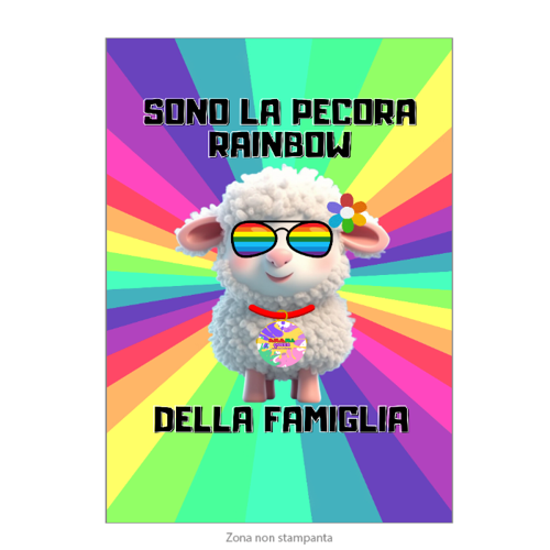 Immagine di Locandina A4 Premium Sheep