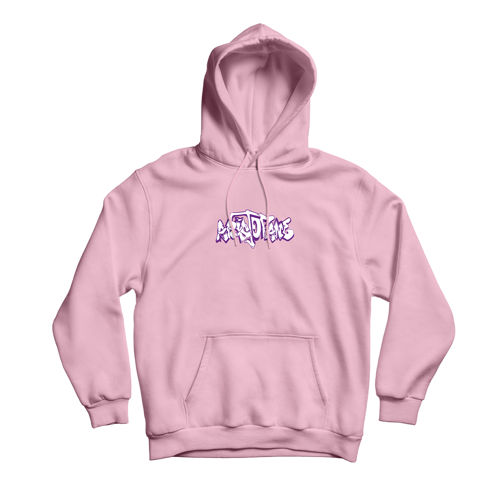 Immagine di Aristofane 2024 "Graffito" Hoodie - Light Pink