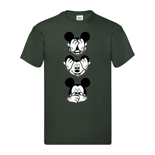 Immagine di T-Shirt Original Fruit of TOPOLINO non vedo non sento non parlo 