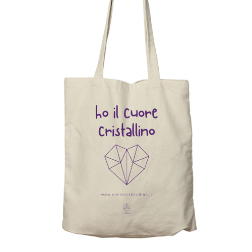 Immagine di Shopper Cuore Cristallino Chiara