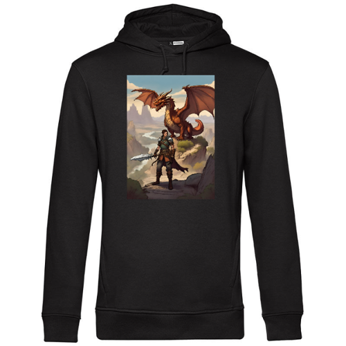 Immagine di Felpa Cappuccio Uomo Limited edition da IA B&C Organic Hooded