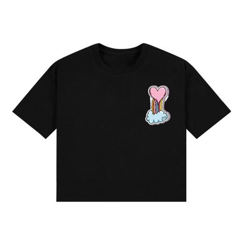 Immagine di T-Shirt Crop Top heart