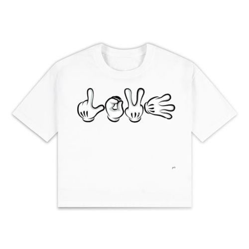 Immagine di T-Shirt Crop Top love disney
