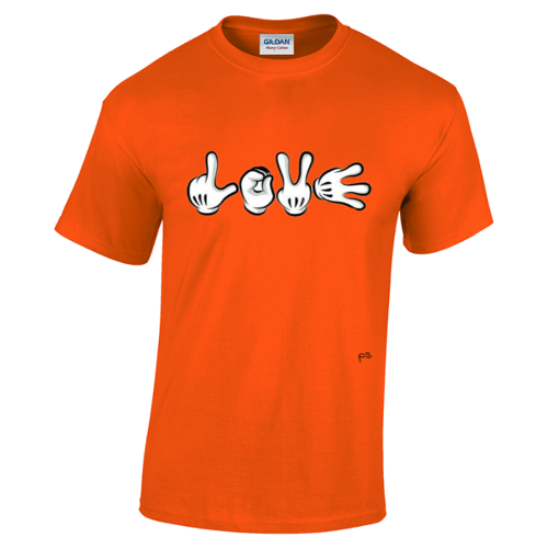 Immagine di T-Shirt Gildan love disney uomo donna