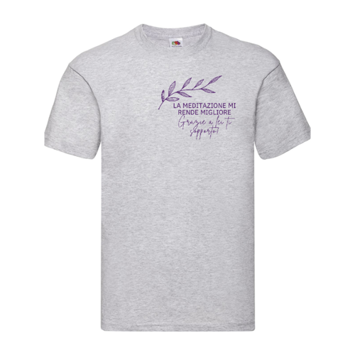 Immagine di T-Shirt Uomo Meditazione Chiara
